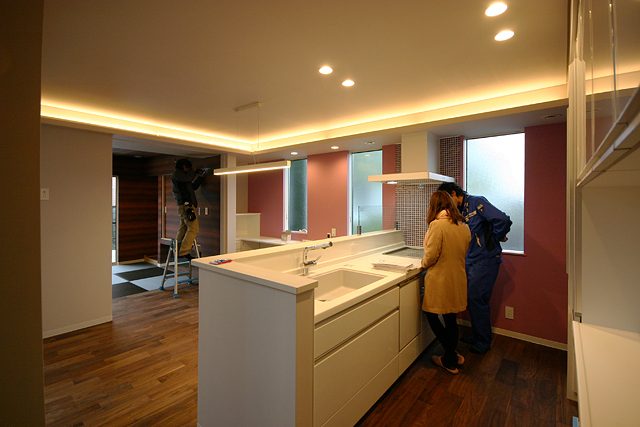 Nave di grigio_ダイニングキッチン