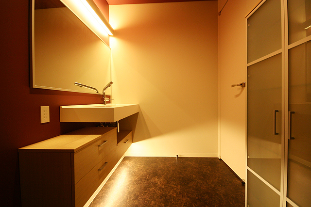 Nave di grigio_洗面室