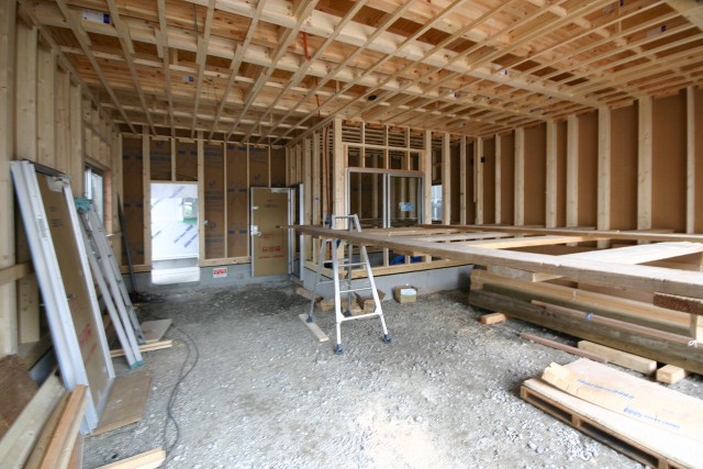 プラスワンリビングハウスの建て方完了