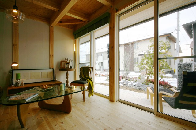 平屋+ガレージの家、完成しました♪