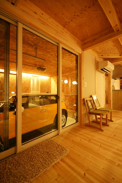 平屋＋ガレージの家、完成見楽会♪