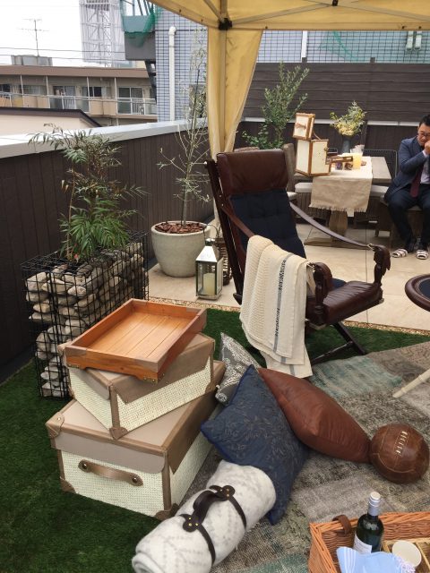 屋上グランピングテラス