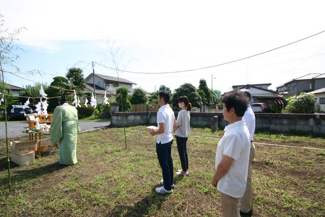 地鎮祭｜平屋+αLOAFER［ローファー］｜栃木県芳賀町
