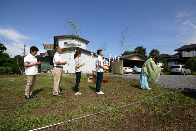 地鎮祭｜平屋+αLOAFER［ローファー］｜栃木県芳賀町