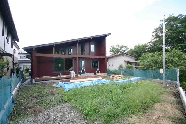 ウッドデッキ工事｜平屋＋αLOAFER［ローファー］｜栃木県日光市