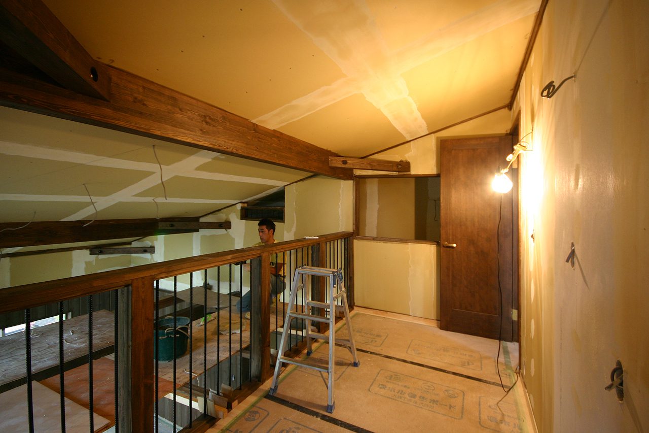 クロス工事｜平屋＋αLOAFER［ローファー］｜栃木県日光市