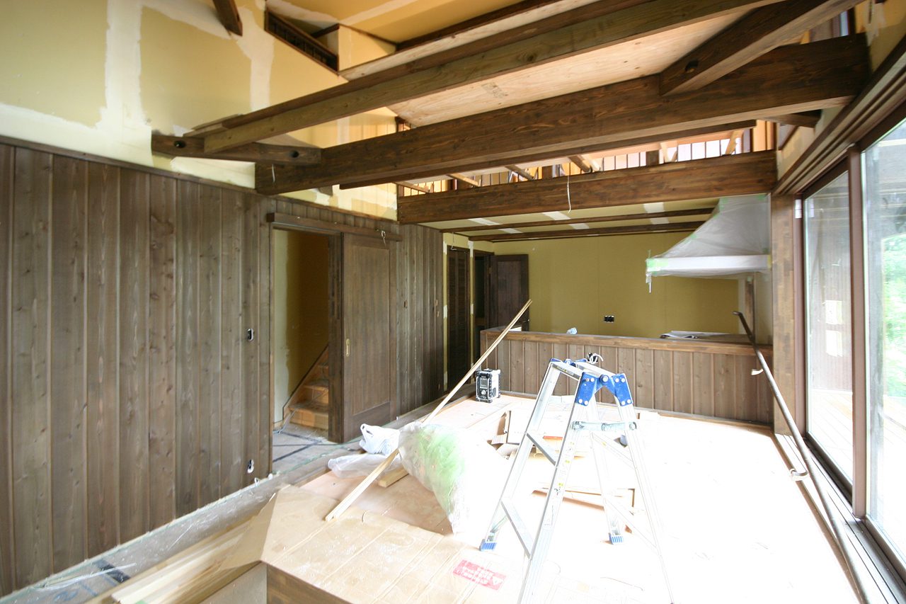 クロス工事｜平屋＋αLOAFER［ローファー］｜栃木県日光市