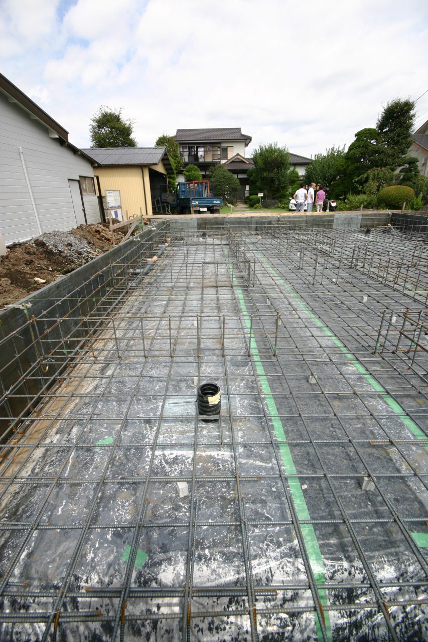 基礎工事｜平屋＋αLOAFER［ローファー］｜栃木県芳賀町