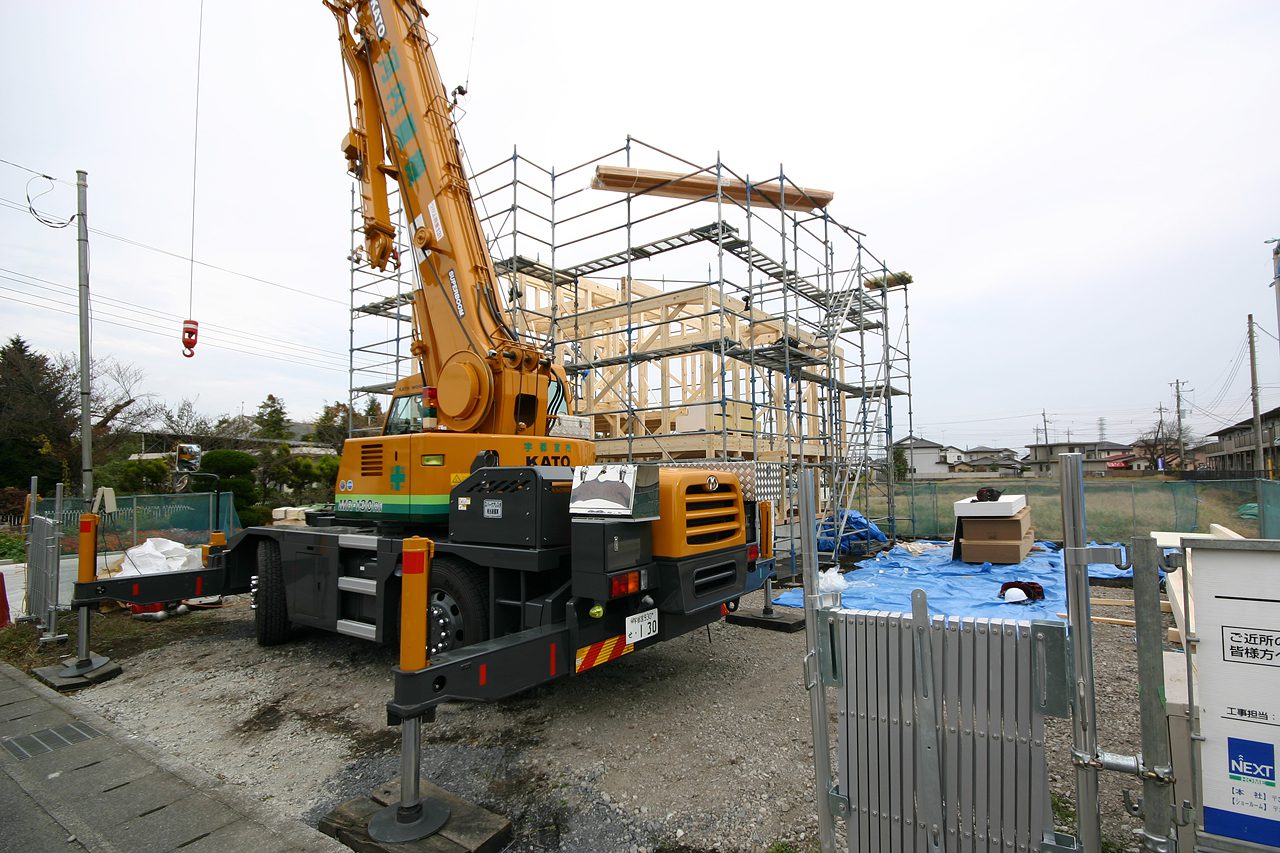 建て方｜スキップフロアの家WAVE［ウェーブ］｜栃木県塩谷郡高根沢町