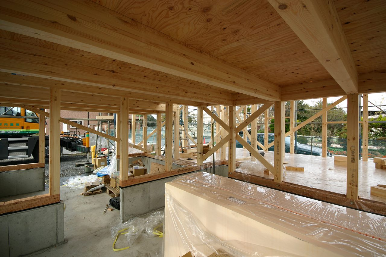 建て方｜スキップフロアの家WAVE［ウェーブ］｜栃木県塩谷郡高根沢町